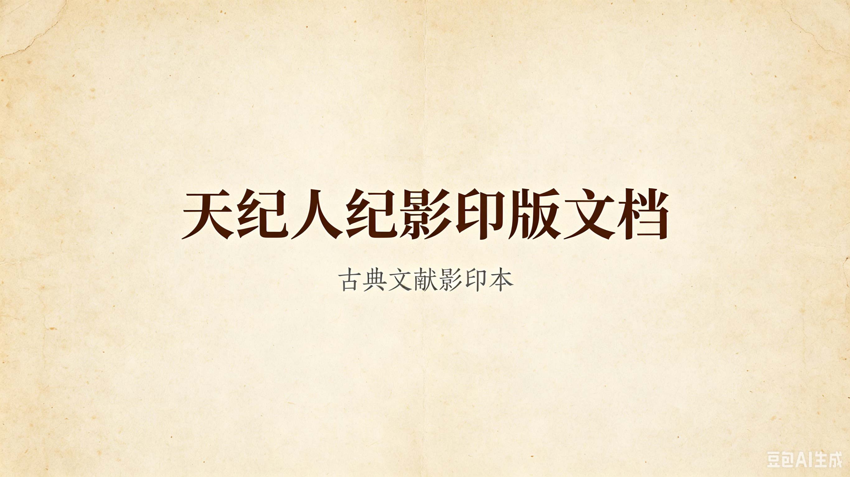 倪海厦天纪人纪影印版文档